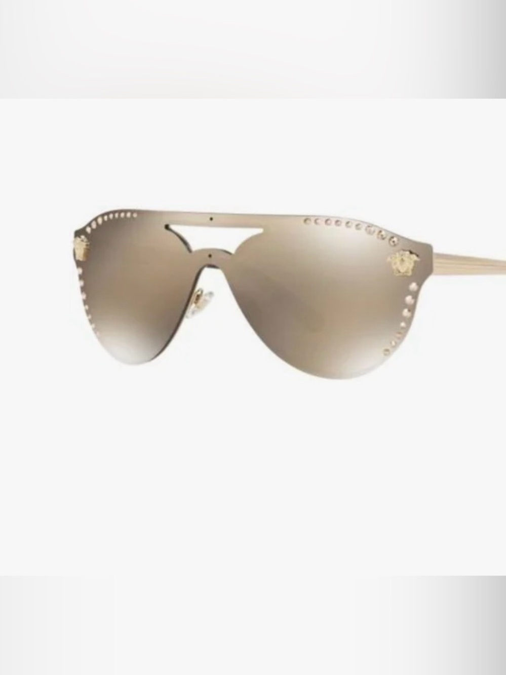 NIB Versace Rhinestone Sunglasses